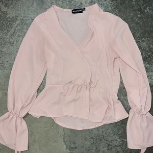 Pink blouse